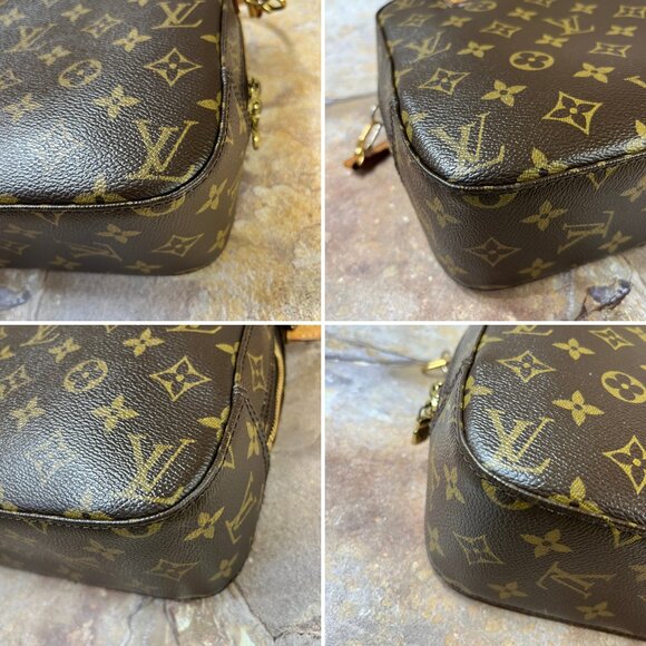 Louis Vuitton Spontini Crossbody Monogram Handbag 2 Way Canvas Shoulder Bag - Picture 5 of 15